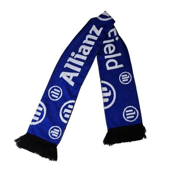 Ruffneck Other - Allianz Field Soccer  Scarf  Blue White Fan Minnesota United FC Acrylic Knit